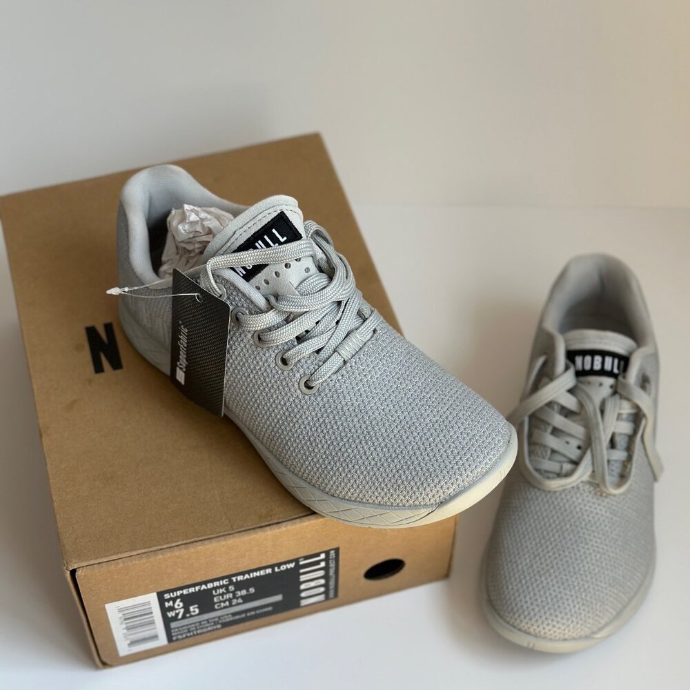 NWT No Bull Superfabric Trainer Low in Gray (Women's 7.5, Men's 6)